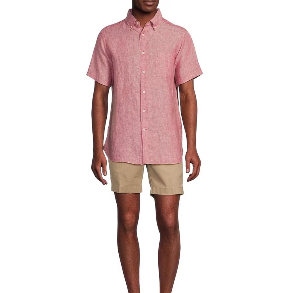 Cremieux Linen Collection Shirt.